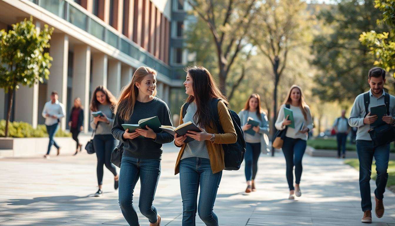 Structured study materials and learning resources on a desk