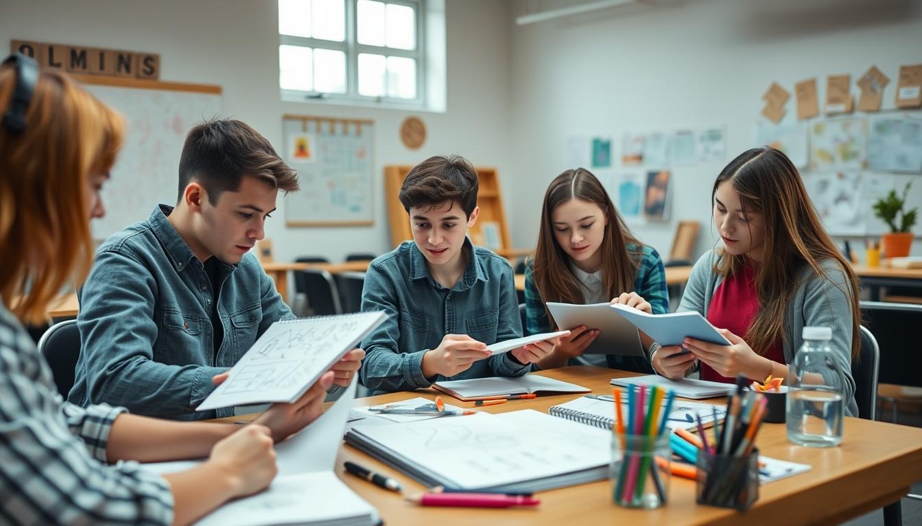 University campus and scholarly atmosphere in Madrid